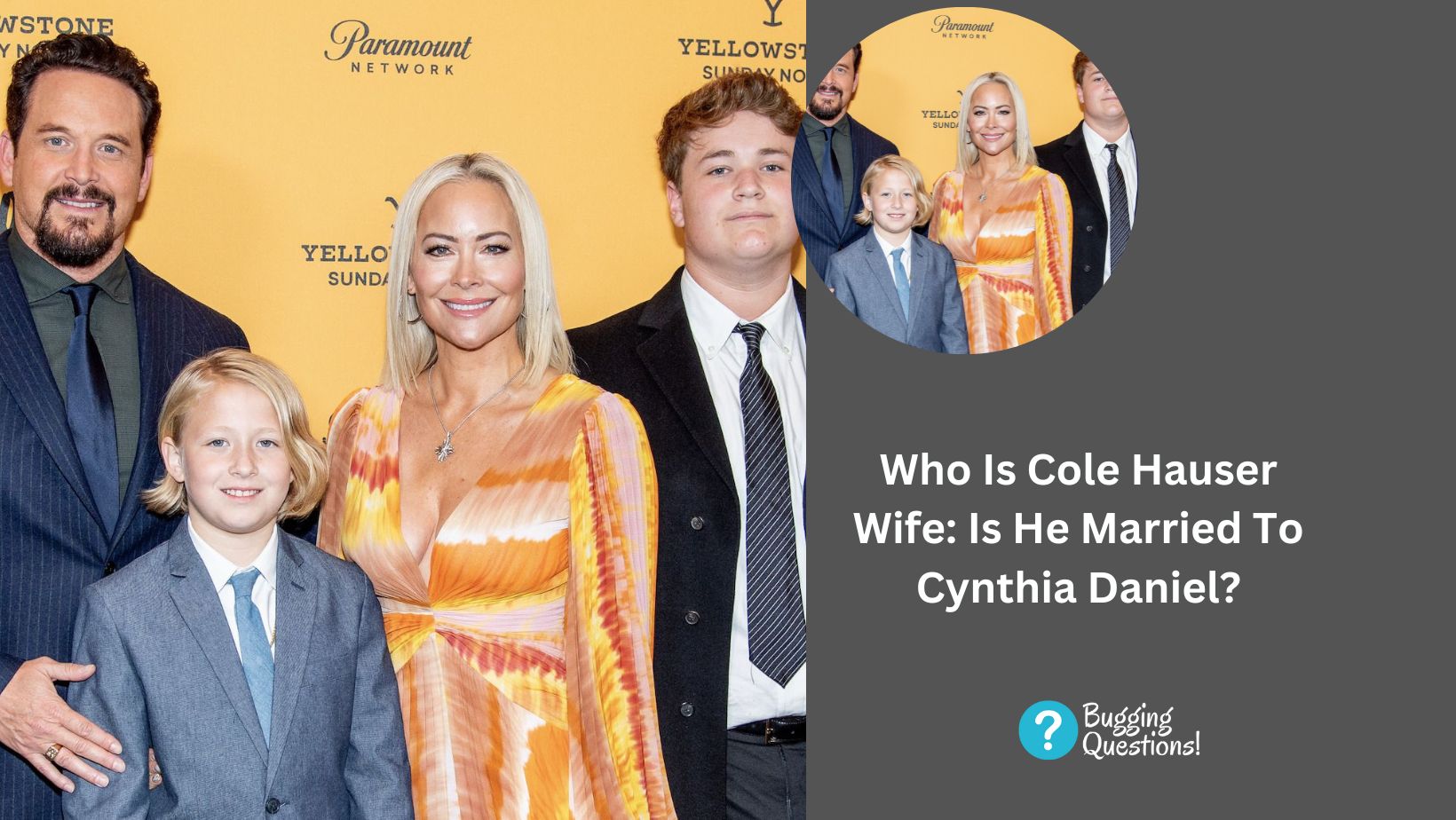 Who Is Cole Hauser Wife: Is He Married To Cynthia Daniel?