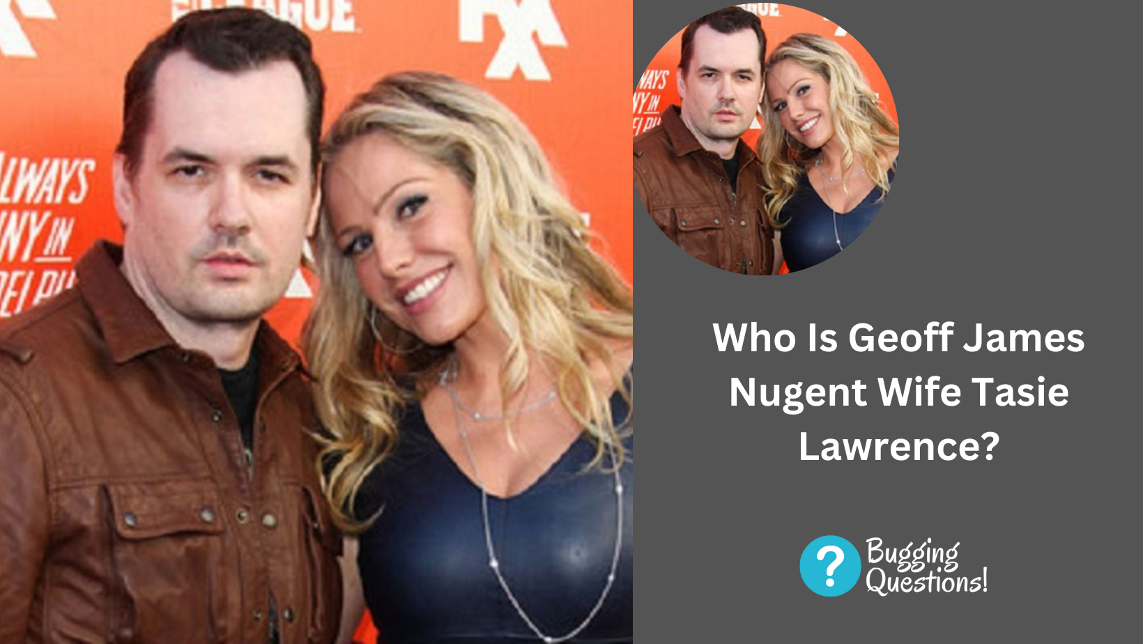 Who Is Geoff James Nugent Wife Tasie Lawrence?