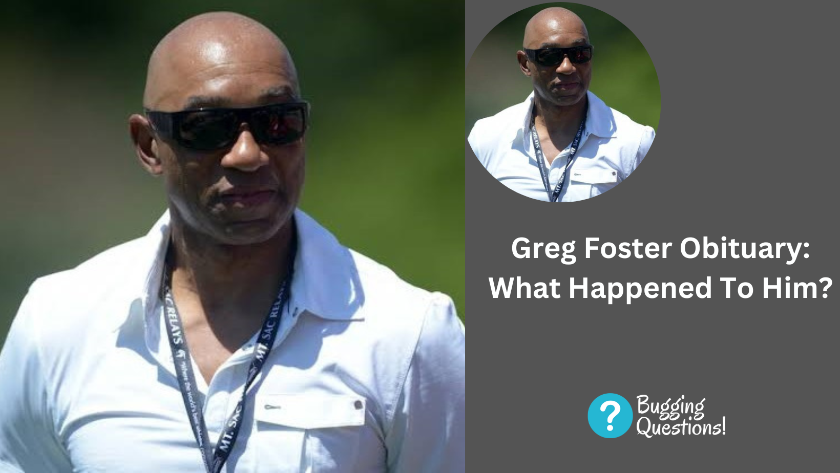 Greg Foster Obituary: What Happened To Him?