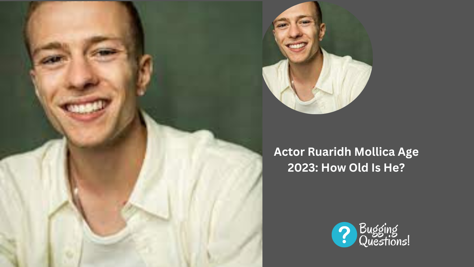 Actor Ruaridh Mollica Age 2023: How Old Is He?