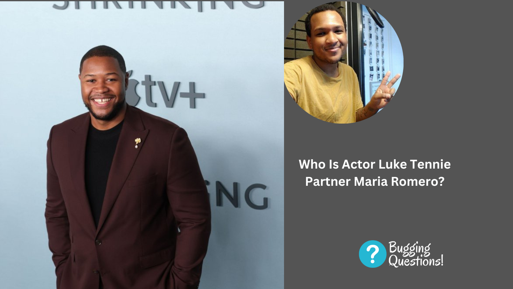 Who Is Actor Luke Tennie Partner Maria Romero?