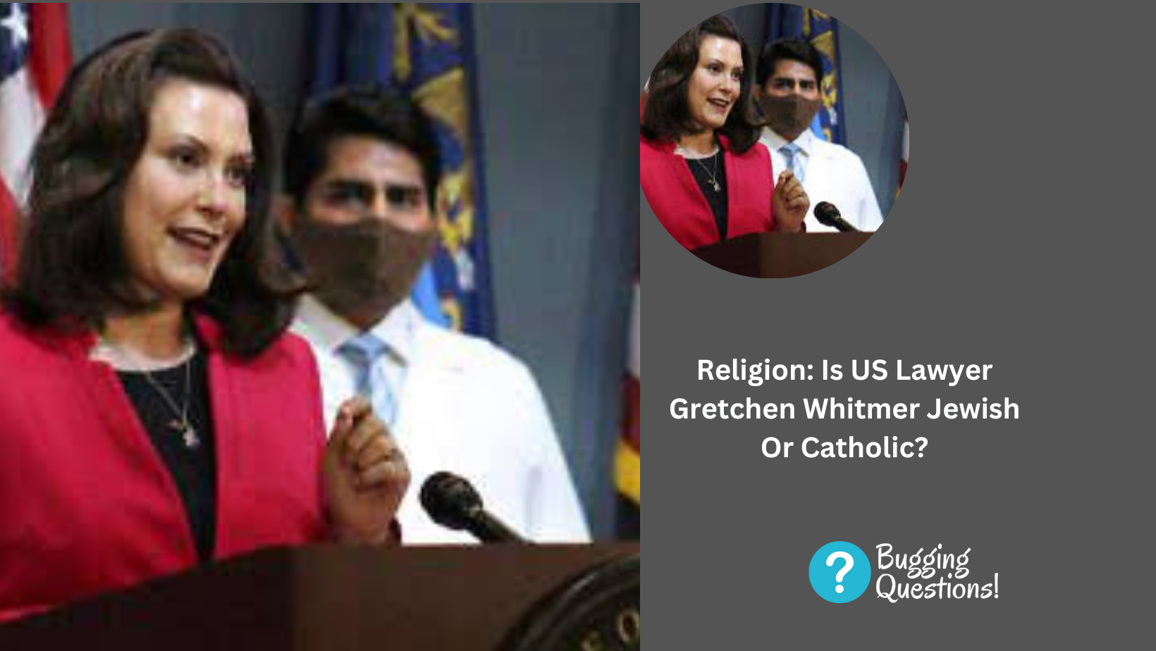 Religion: Is US Lawyer Gretchen Whitmer Jewish Or Catholic?