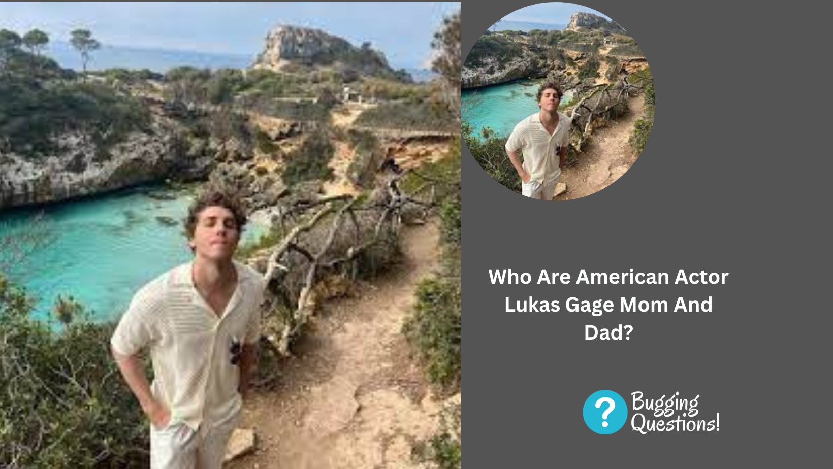 Who Are American Actor Lukas Gage Mom And Dad?