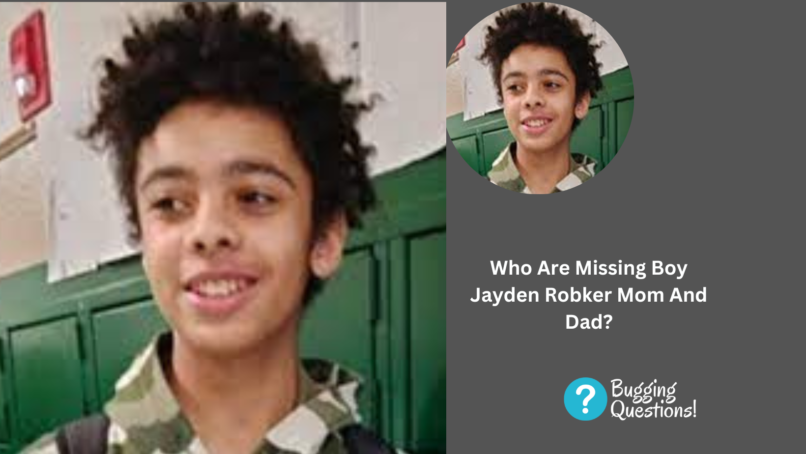 Who Are Missing Boy Jayden Robker Mom And Dad?