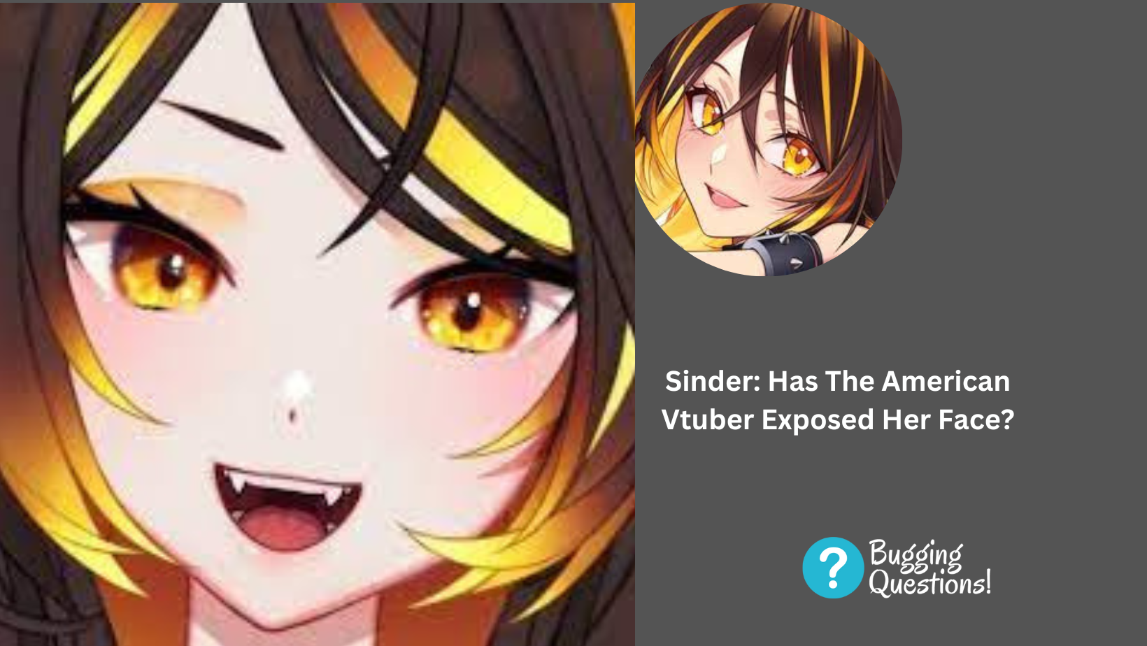 Sinder: Has The American Vtuber Exposed Her Face?