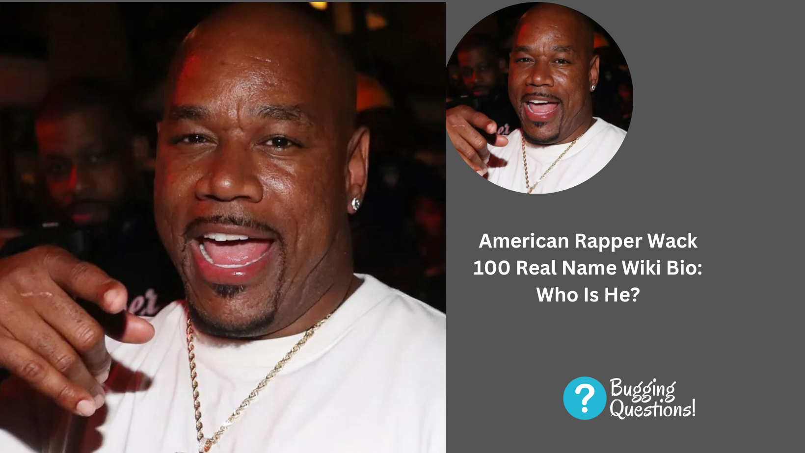 American Rapper Wack 100 Real Name Wiki Bio: Who Is He?