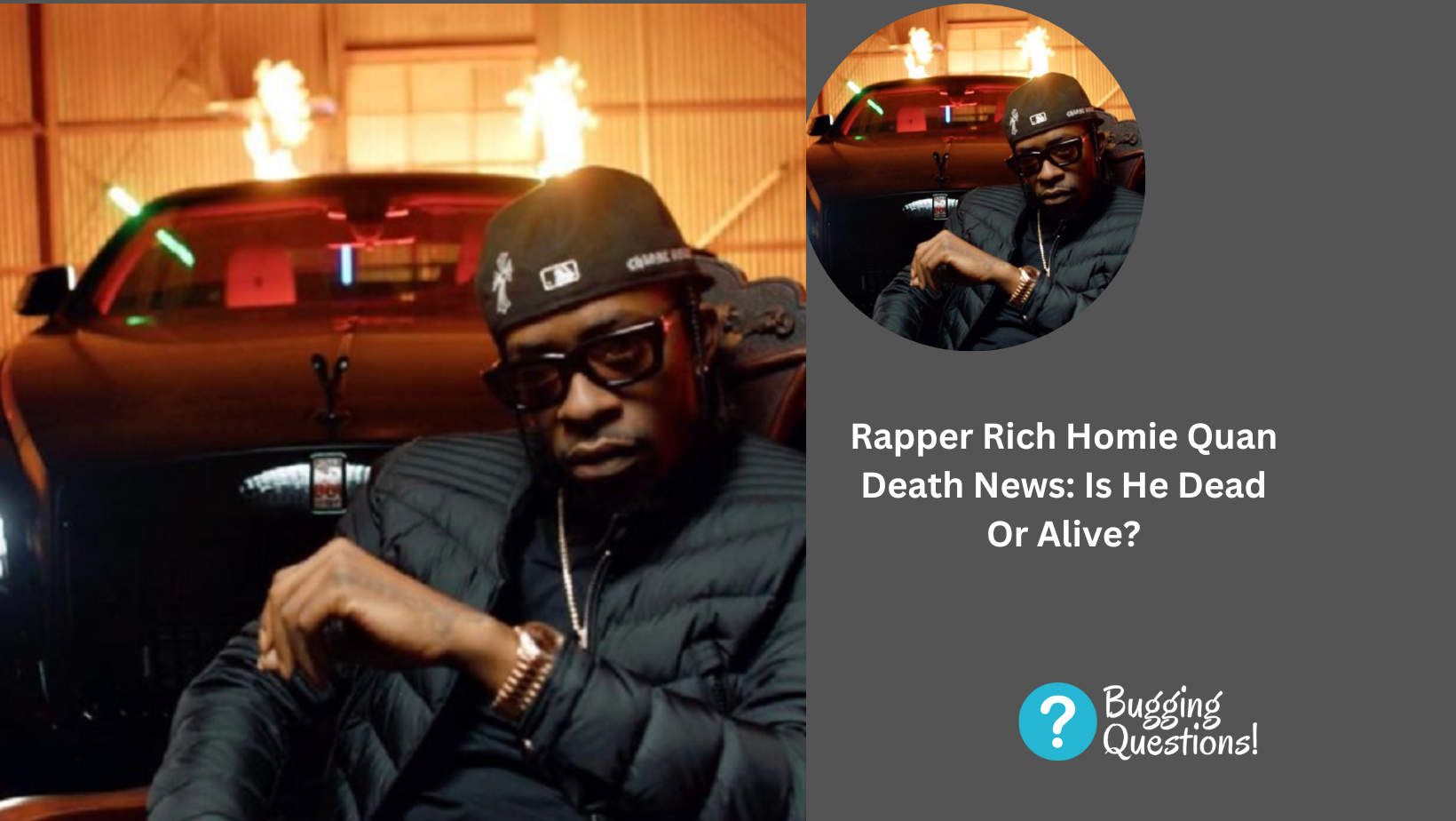 Rapper Rich Homie Quan Death News: Is He Dead Or Alive?