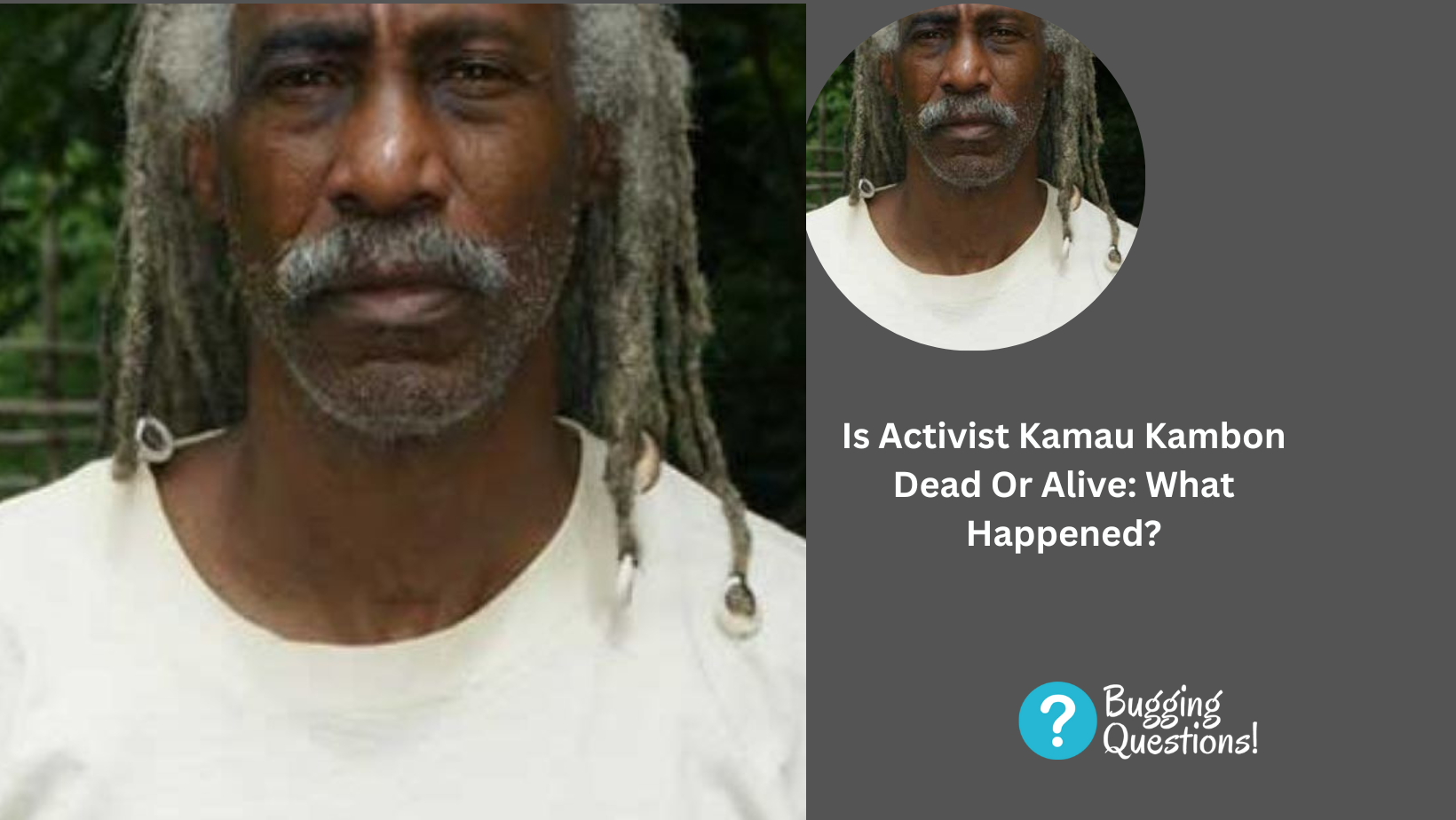 Is Activist Kamau Kambon Dead Or Alive: What Happened?