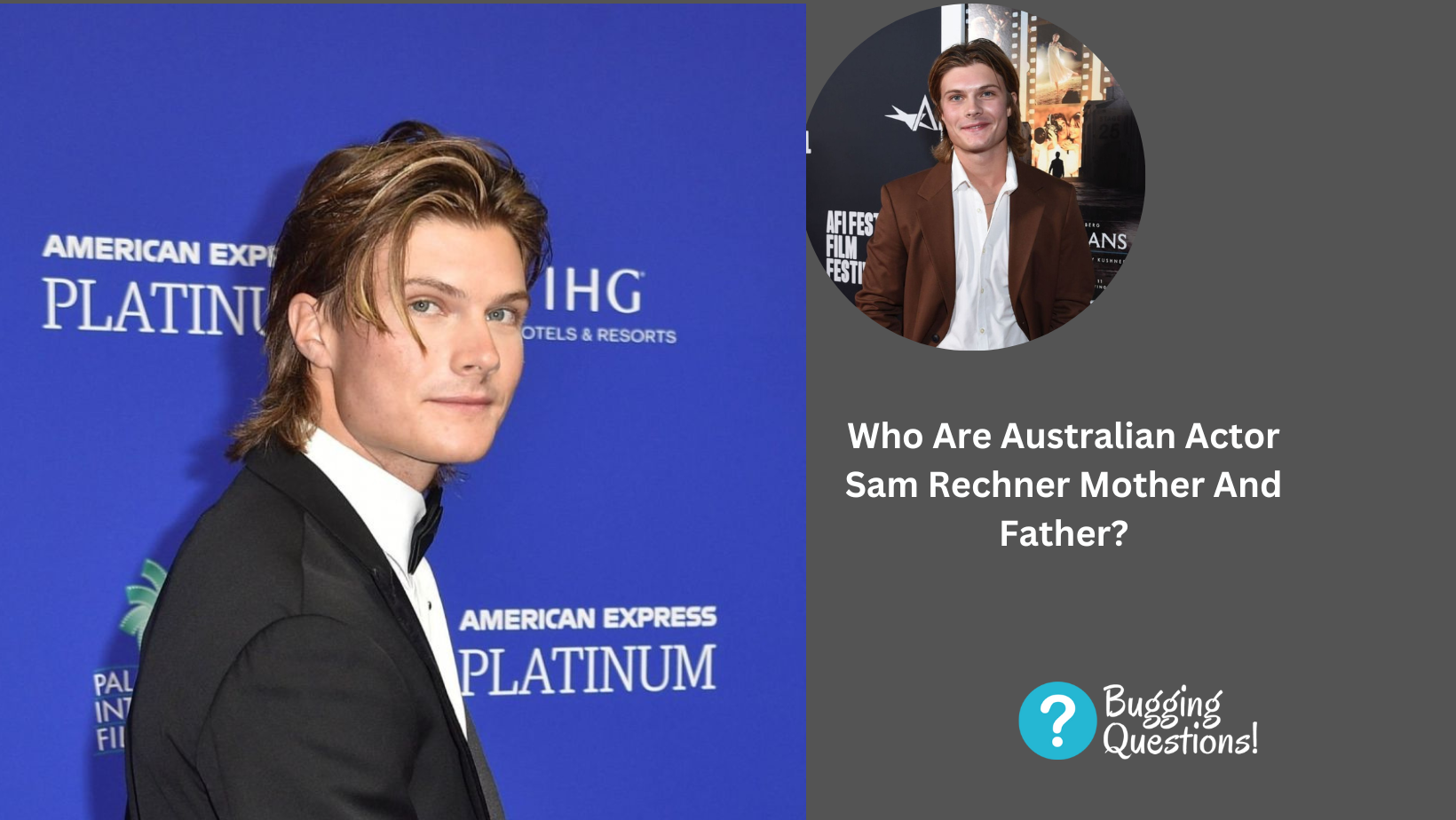 Who Are Australian Actor Sam Rechner Mother And Father?