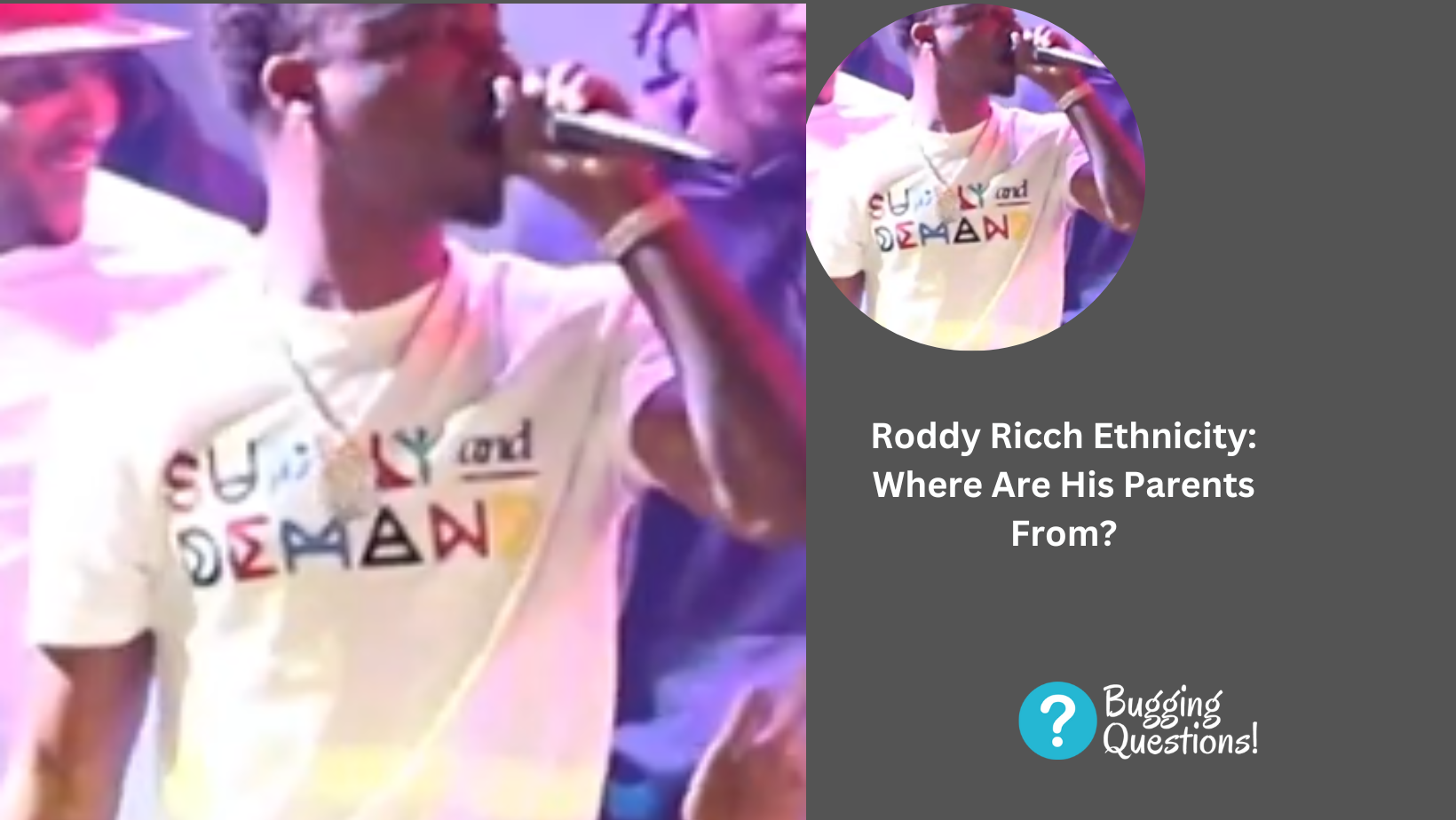 Roddy Ricch Ethnicity: Where Are His Parents From?