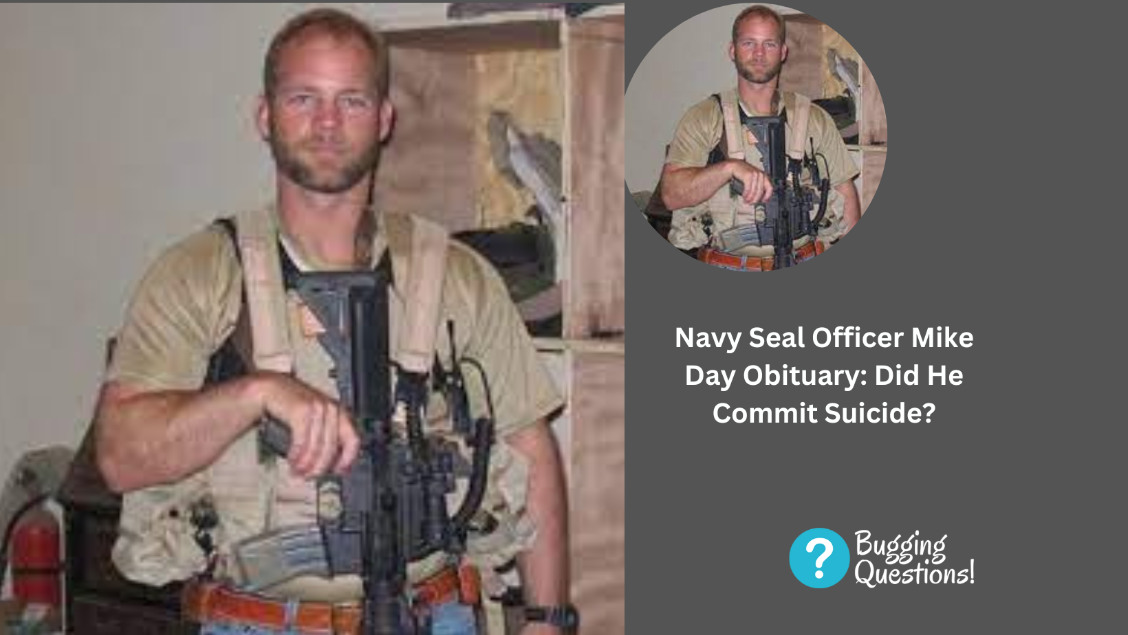 Navy Seal Officer Mike Day Obituary: Did He Commit Suicide?