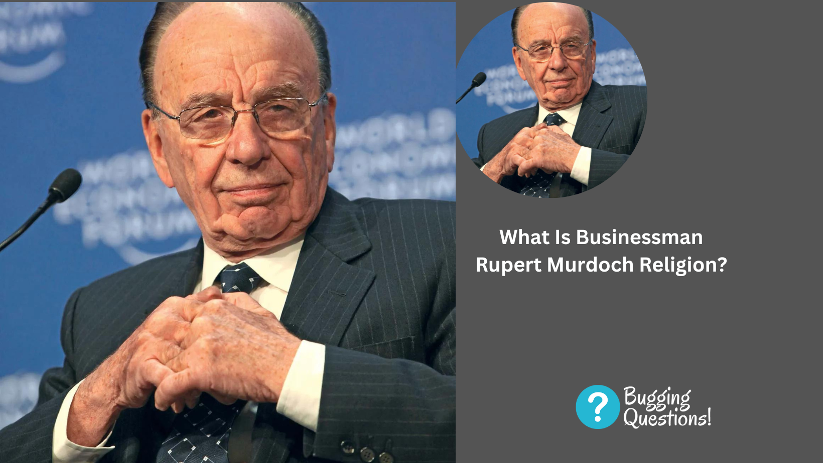 What Is Businessman Rupert Murdoch Religion?