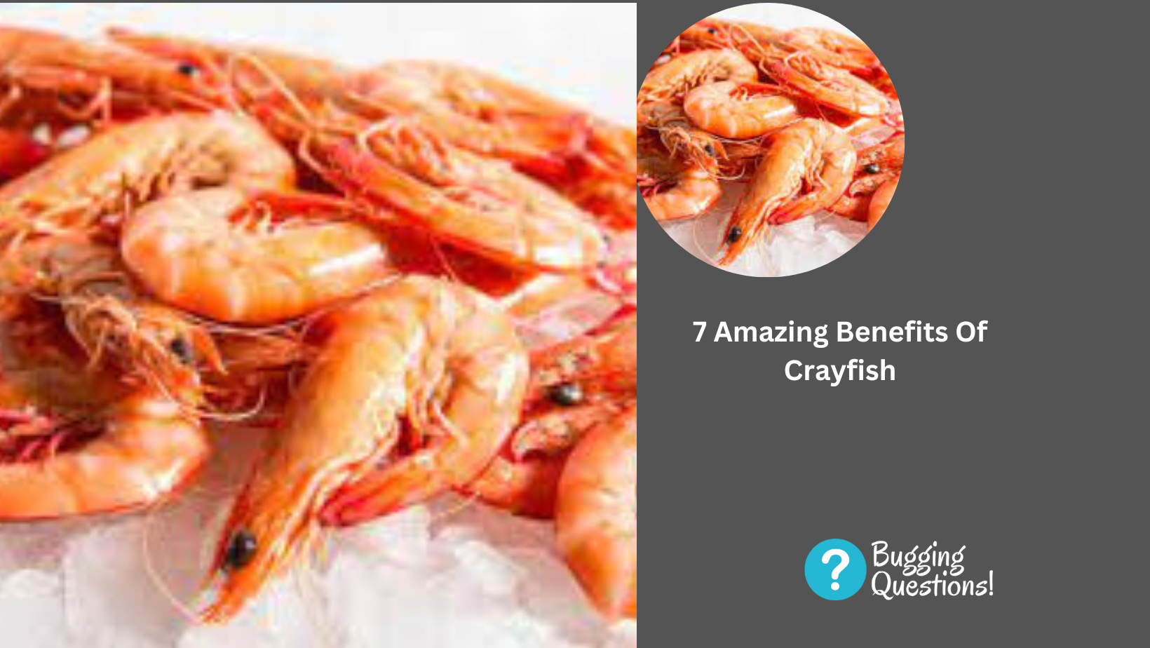 Amazing Benefits Of Crayfish