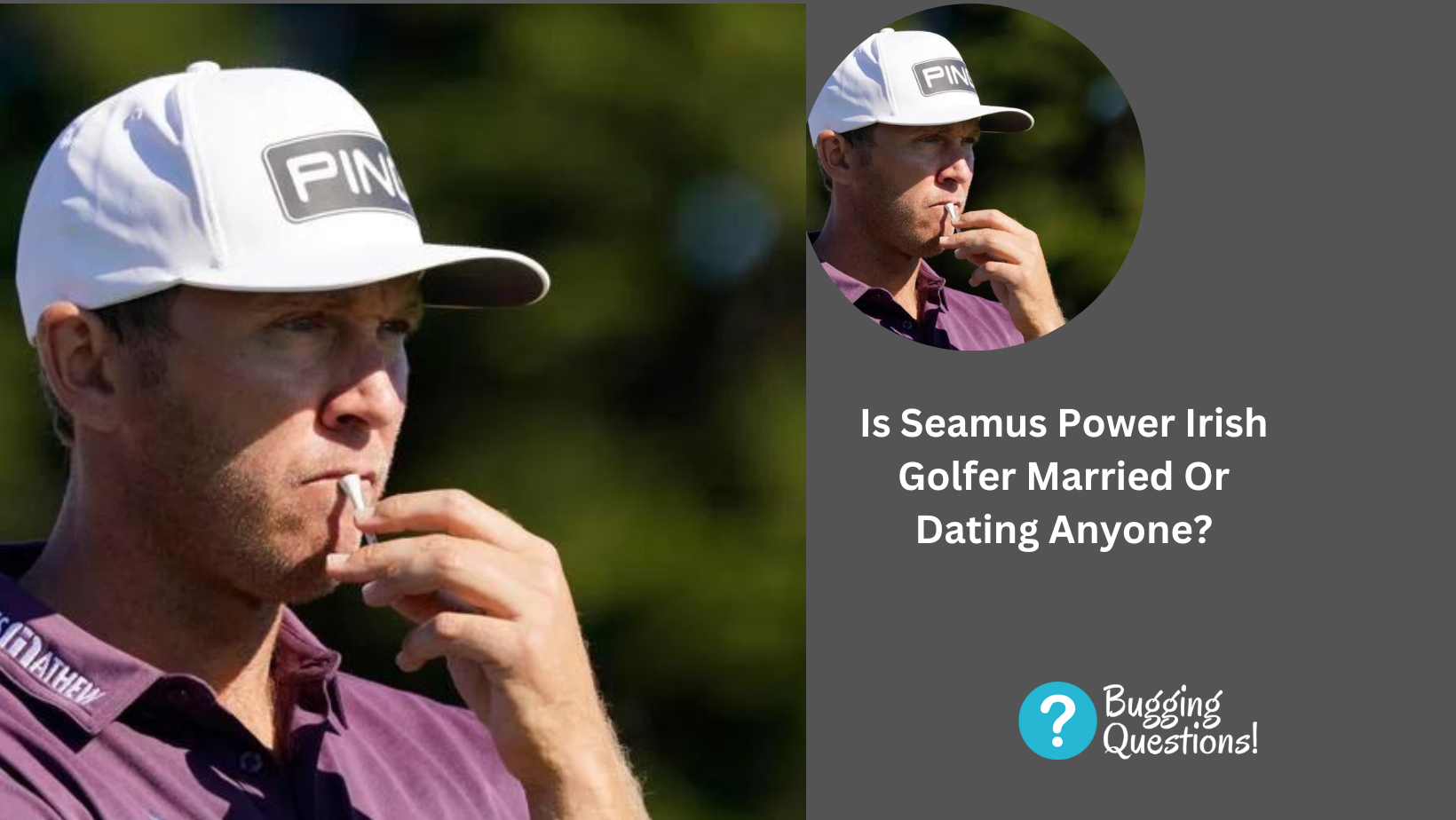 Is Seamus Power Irish Golfer Married Or Dating Anyone?