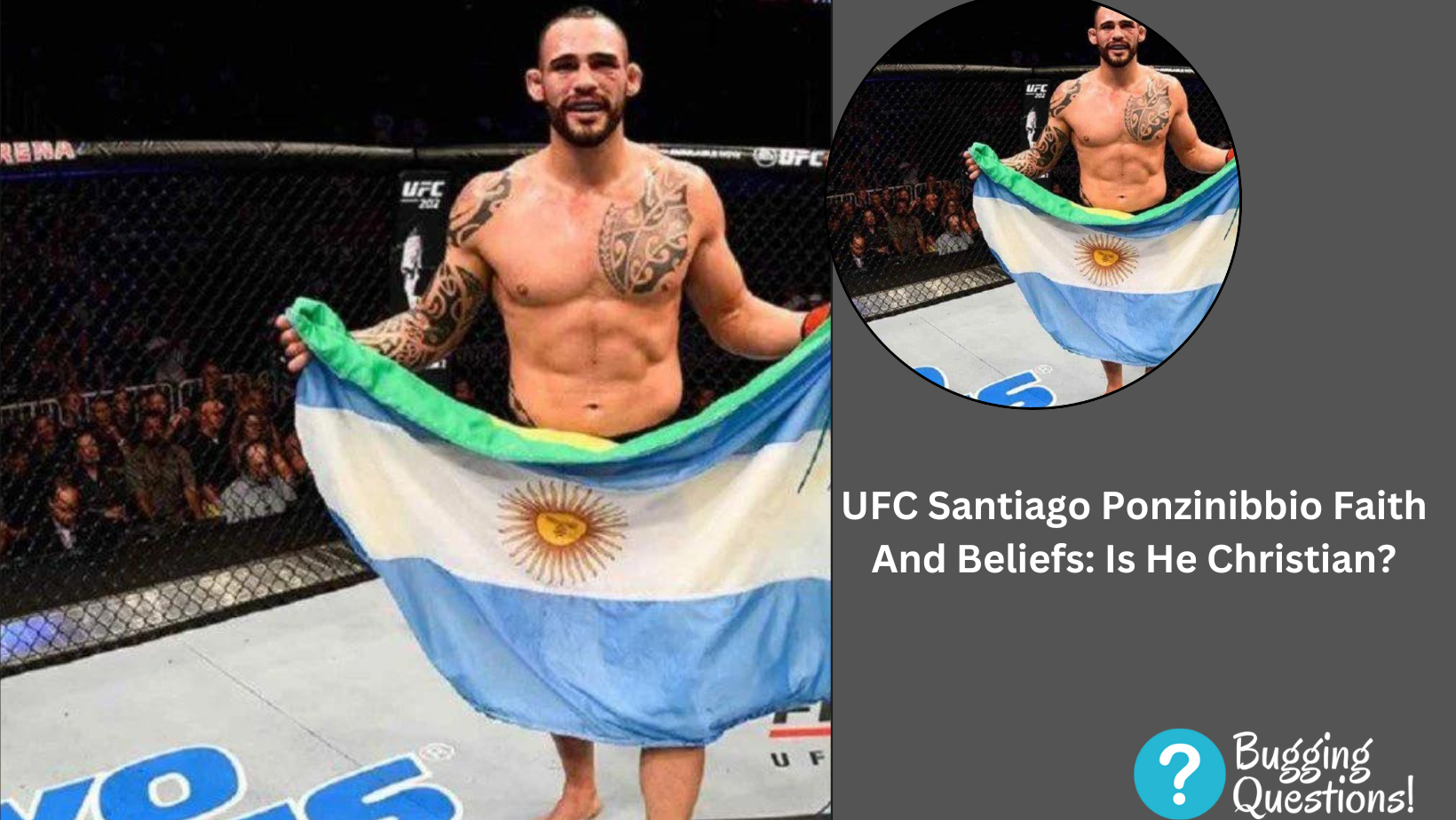 UFC Santiago Ponzinibbio Faith And Beliefs: Is He Christian?