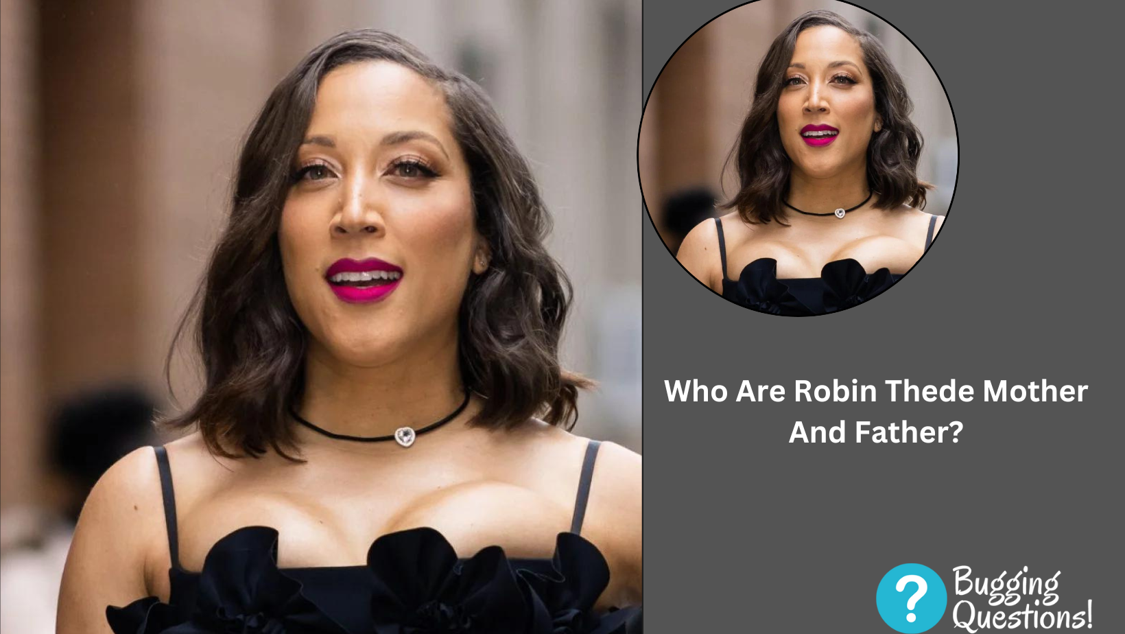 Who Are Robin Thede Mother And Father?