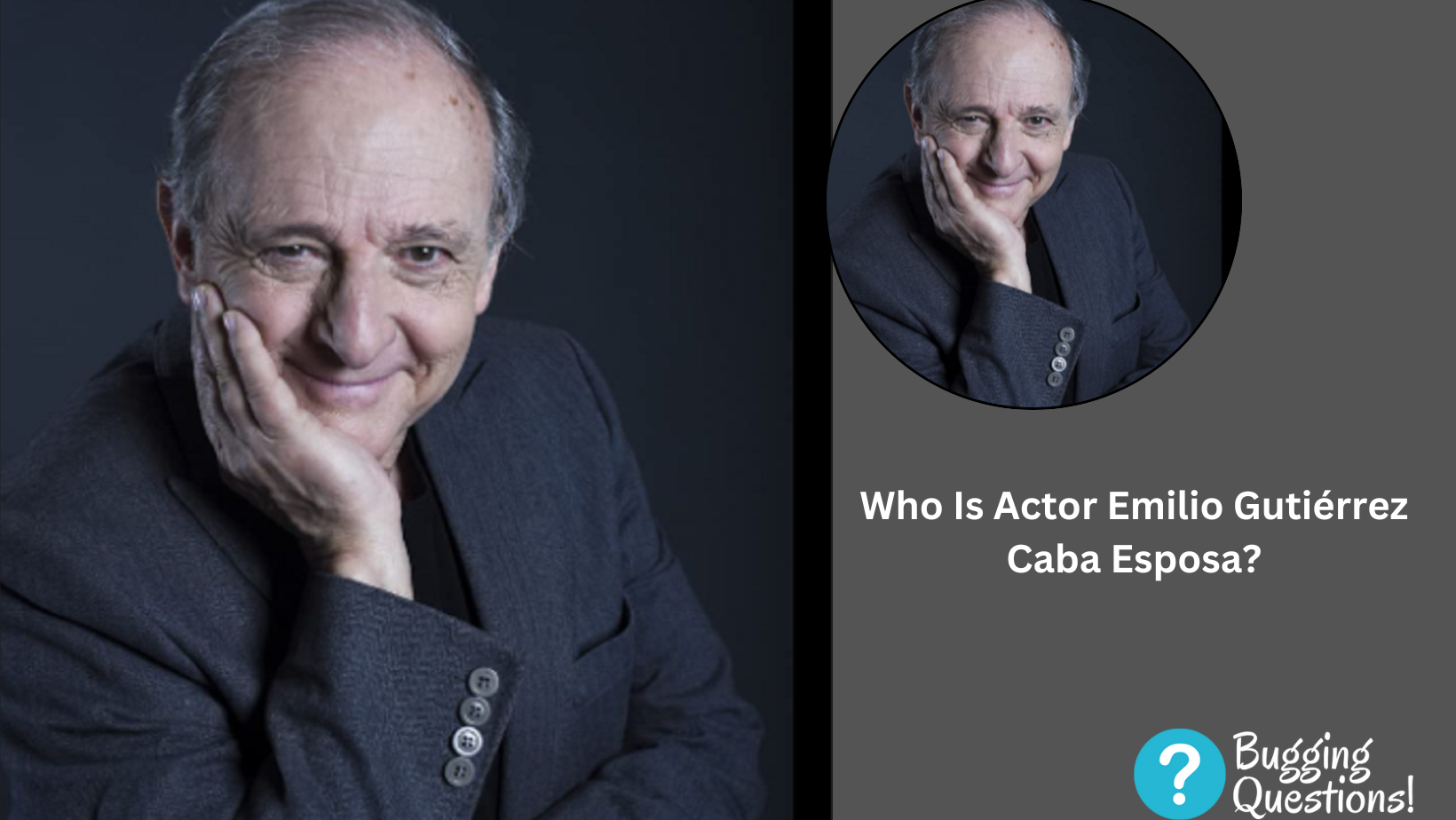 Who Is Actor Emilio Gutiérrez Caba Esposa?