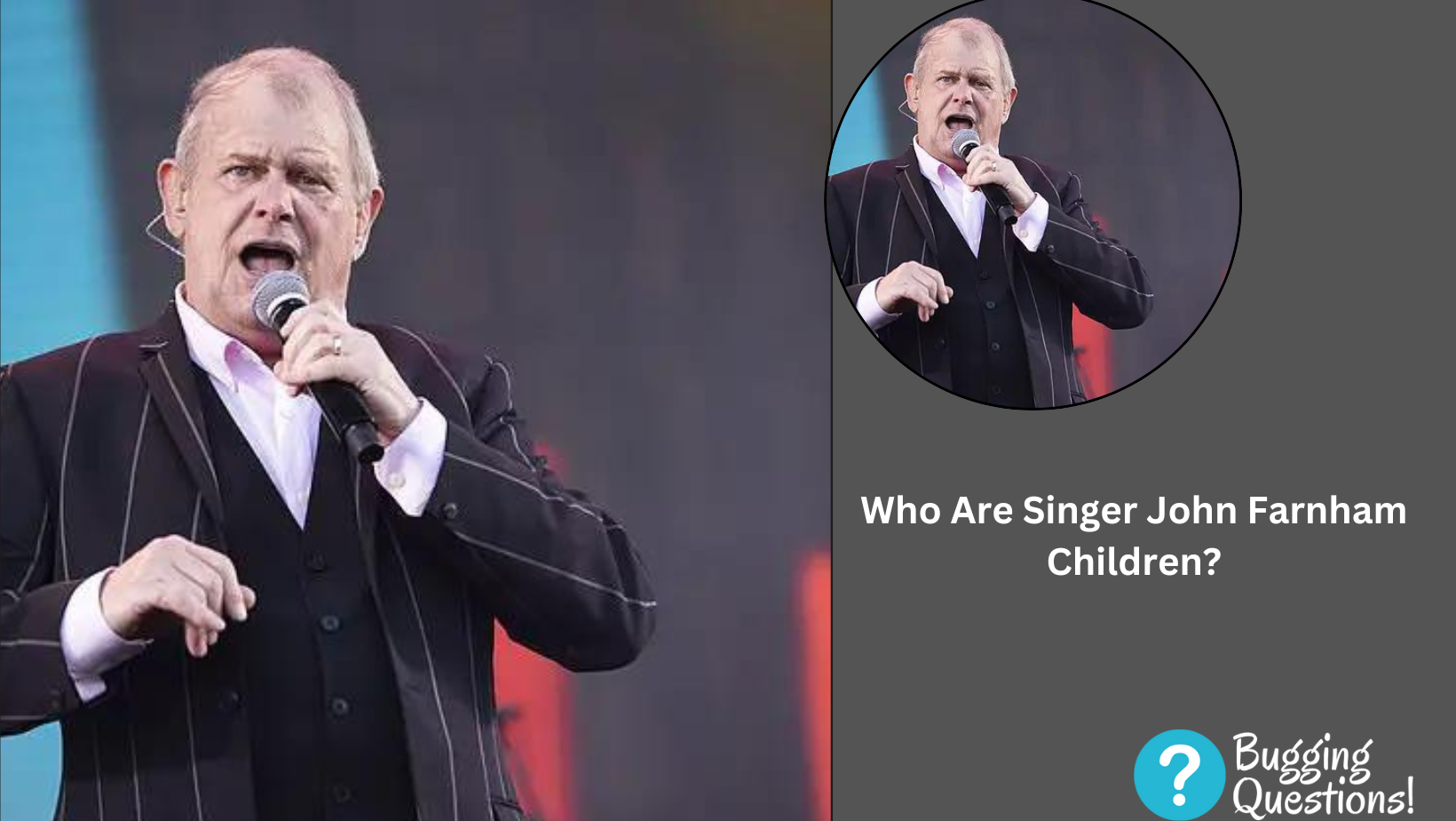 Who Are Singer John Farnham Children?