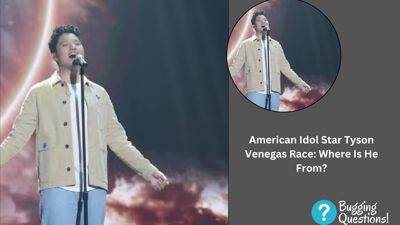 American Idol Star Tyson Venegas Race