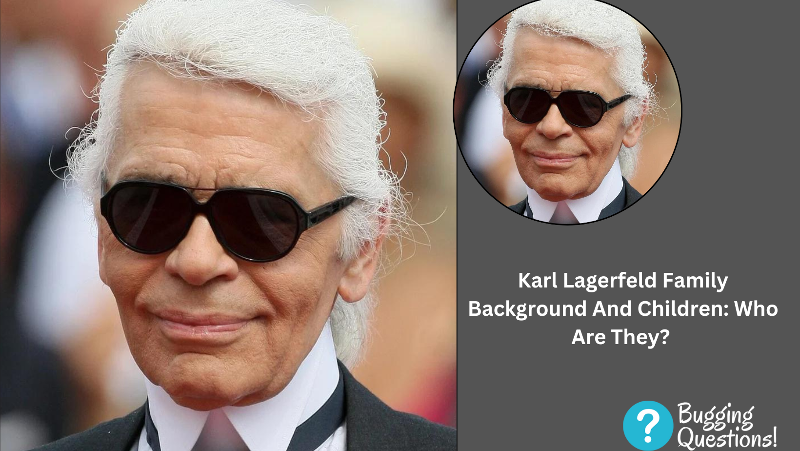 Karl Lagerfeld Family Background And Children