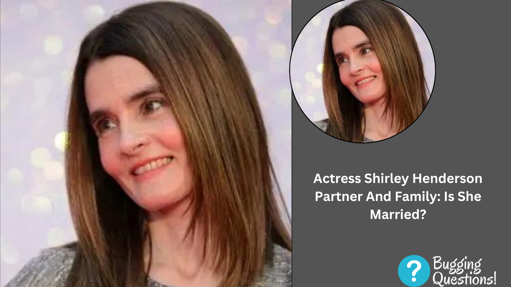 Actress Shirley Henderson Partner And Family
