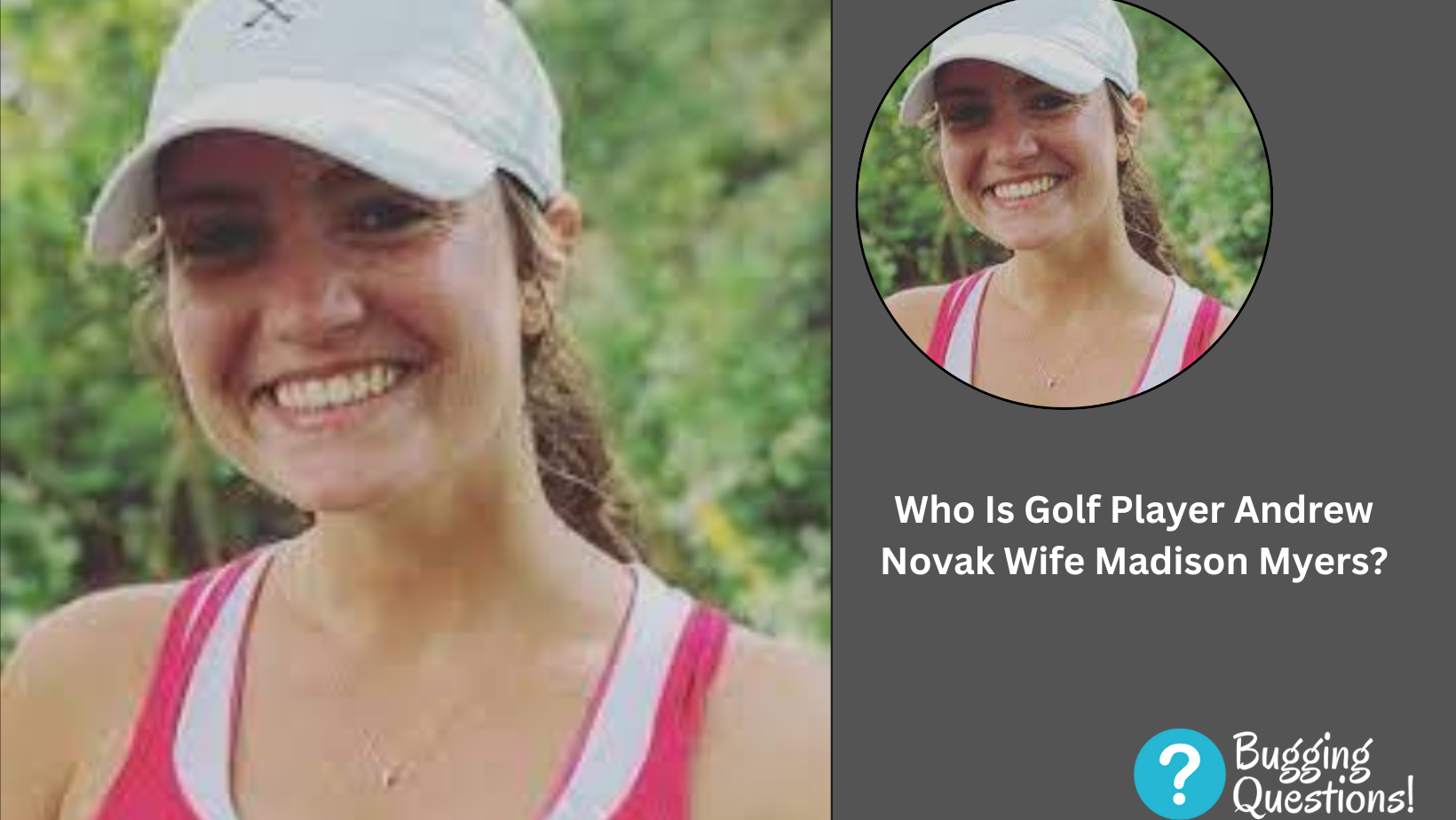 Who Is Golf Player Andrew Novak Wife Madison Myers?