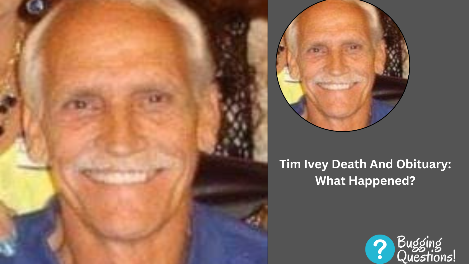 Tim Ivey Death And Obituary: What Happened?