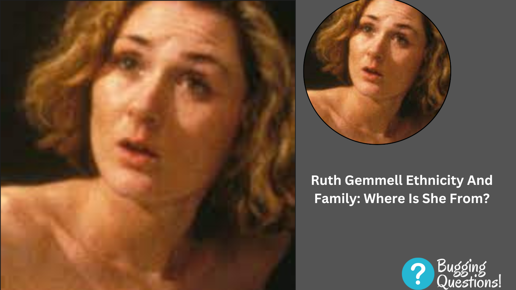 Ruth Gemmell Ethnicity And Family: Where Is She From?