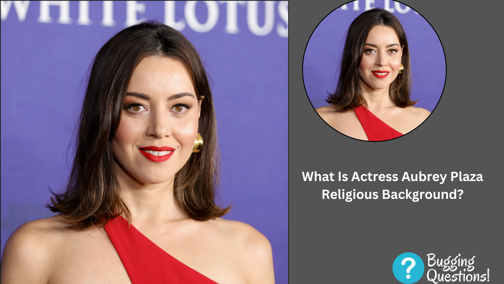 What Is Actress Aubrey Plaza Religious Background?