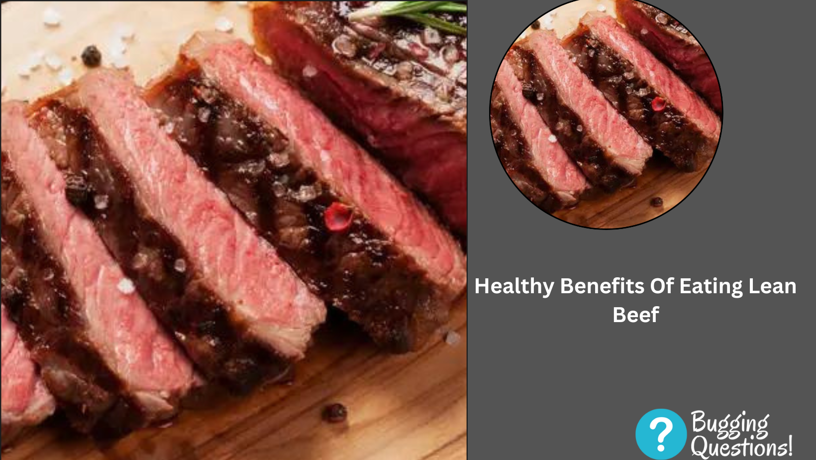 Healthy Benefits Of Eating Lean Beef
