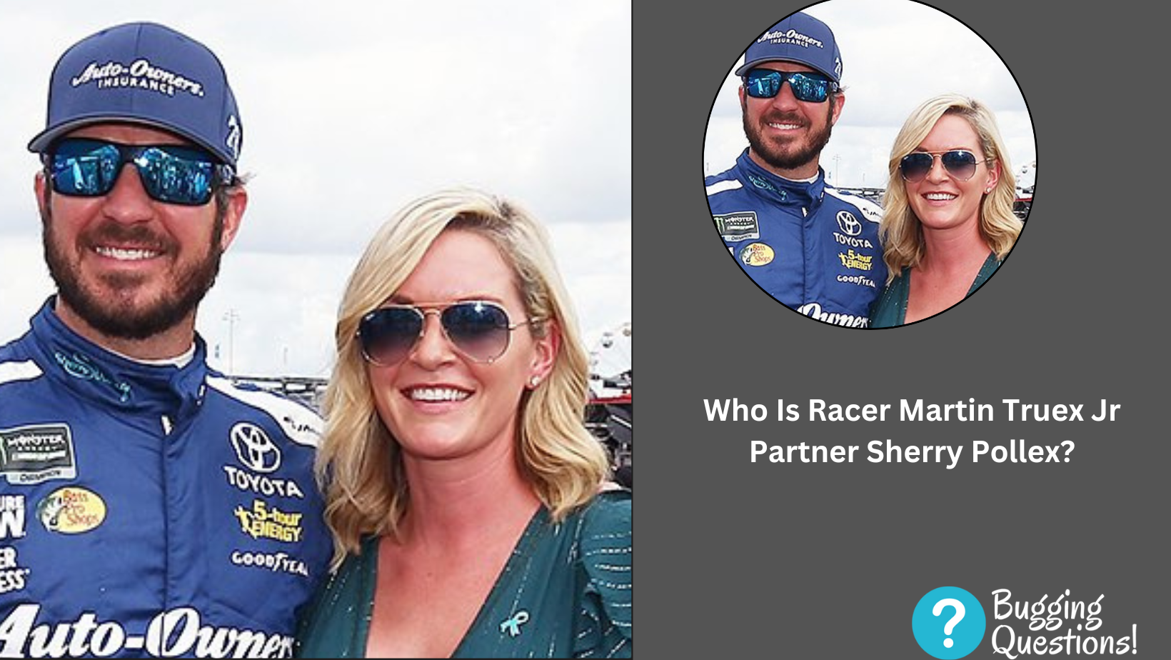 Who Is Racer Martin Truex Jr Partner Sherry Pollex?