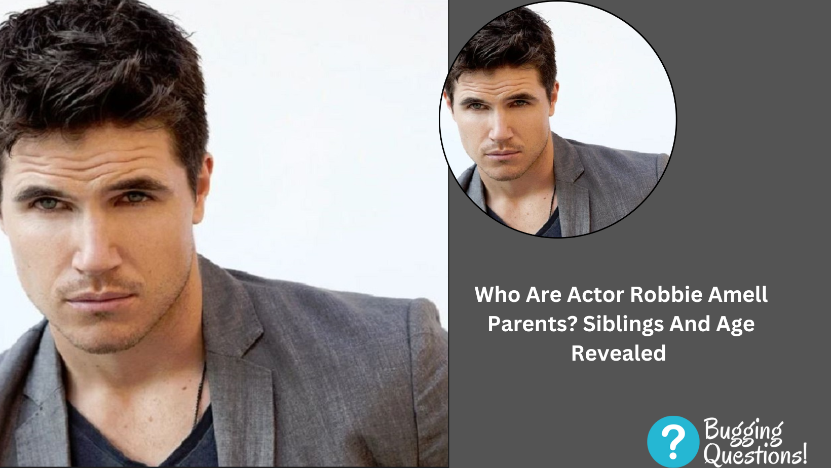 Who Are Actor Robbie Amell Parents? Siblings And Age Revealed - Bugging ...