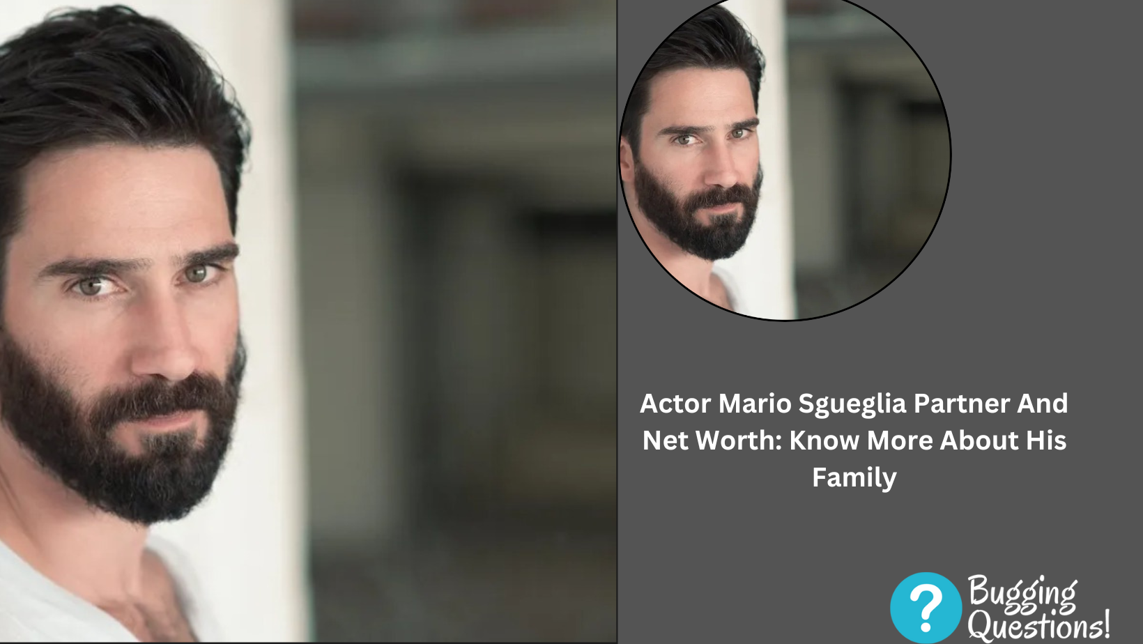 Actor Mario Sgueglia Partner And Net Worth