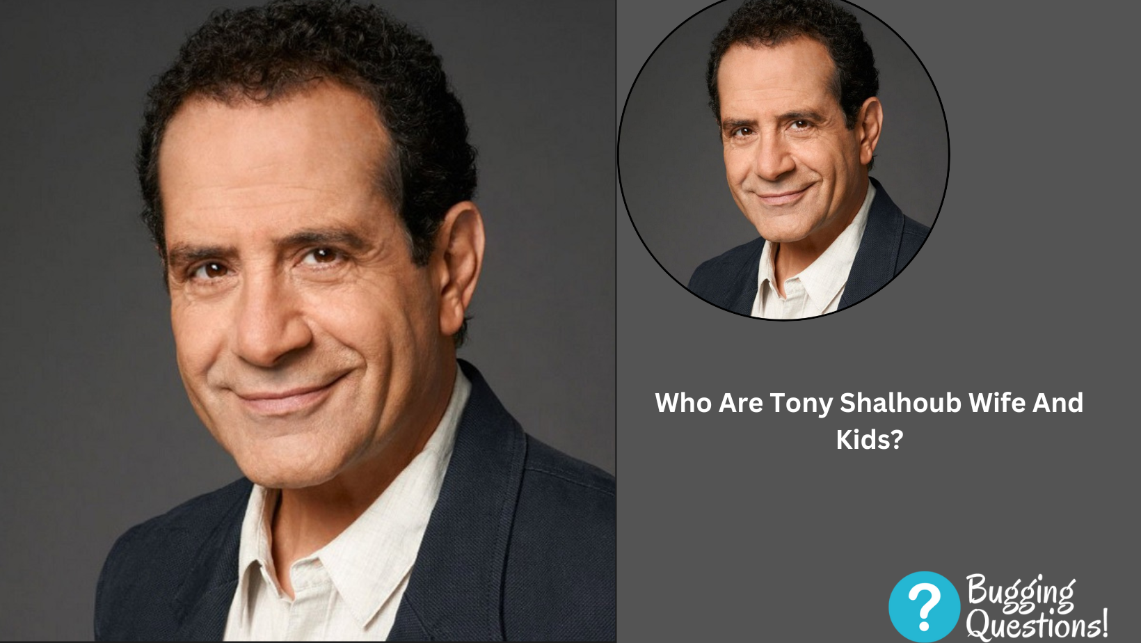 Who Are Tony Shalhoub Wife And Kids?