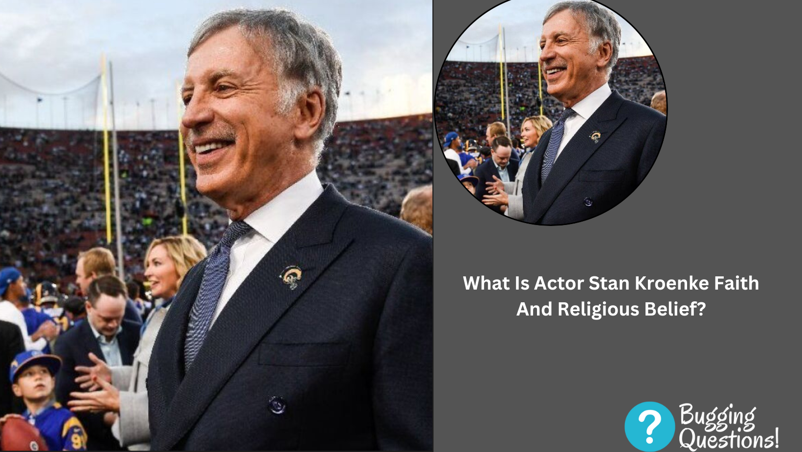 What Is Actor Stan Kroenke Faith And Religious Belief?