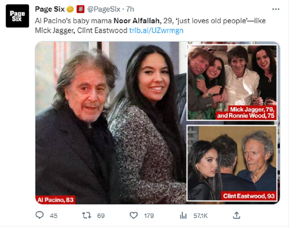 Is Al Pacino Girlfriend Noor Alfallah Currently Ill?